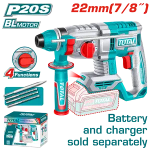 TOTAL 20V鋰電電鎚22mm-單主機(TRHLI21228)