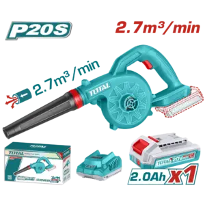 TOTAL 20V 鋰電鼓風機-單2A套組 (UTABLI20781)