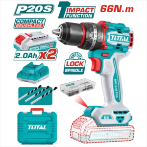 UTIDLI20668-1100x1100.png TOTAL 20V 無刷夾頭電鑽 66N.m (UTIDLI20668)