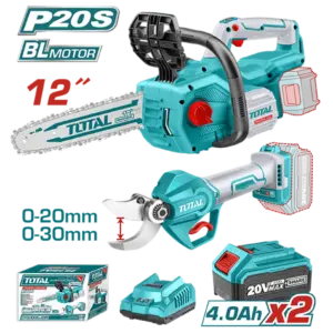 UTOSLI230703-1100x1100.png TOTAL 20V 鋰電鏈鋸機+果樹剪組套 (UTOSLI230703)
